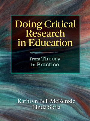 cover image of Doing Critical Research in Education